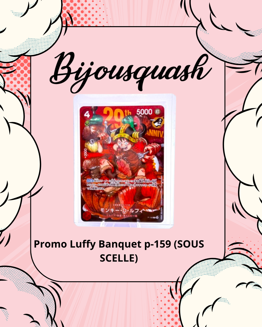 Promo Luffy Banquet p-159 ONE PIECE