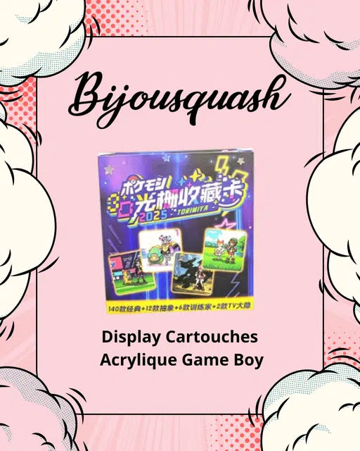 Vignettes Holographiques pour Acrylique Game Boy