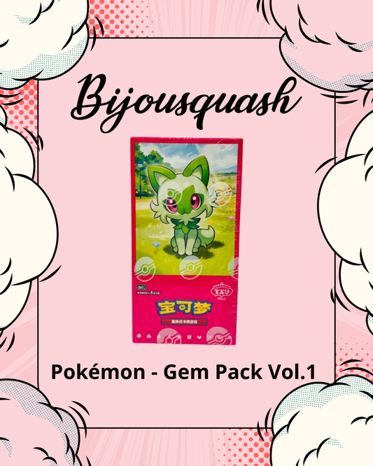 Pokémon GEM PACK VOL.1 – VERSION CHINOISE 🇨🇳