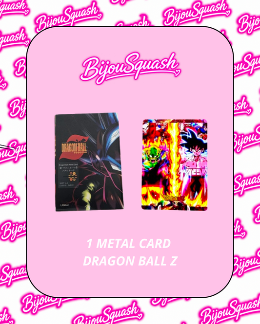 Dragon Ball Metal Card | Cartes Métal à Collectionner