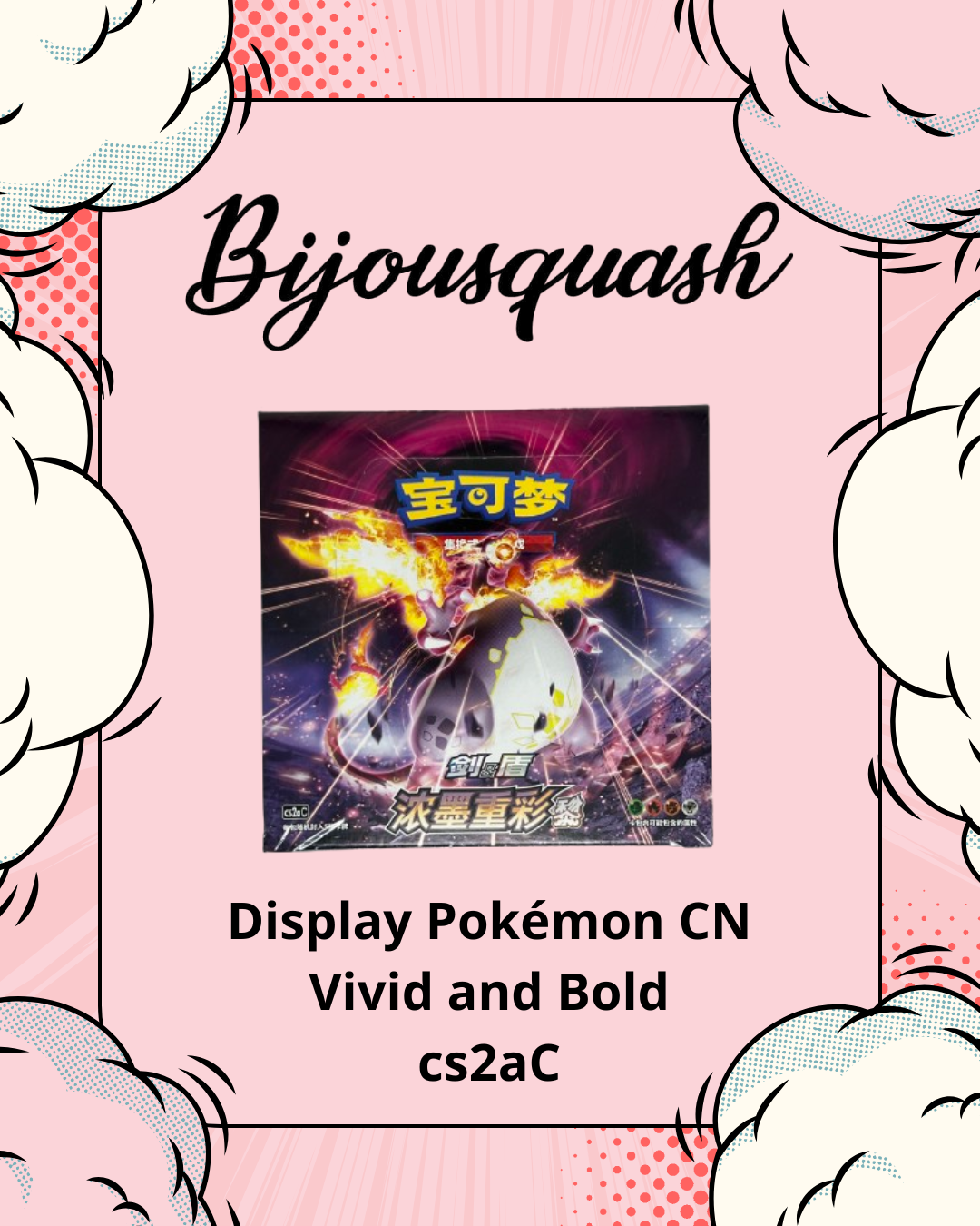 Display Pokémon CN Vivid and Bold cs2aC