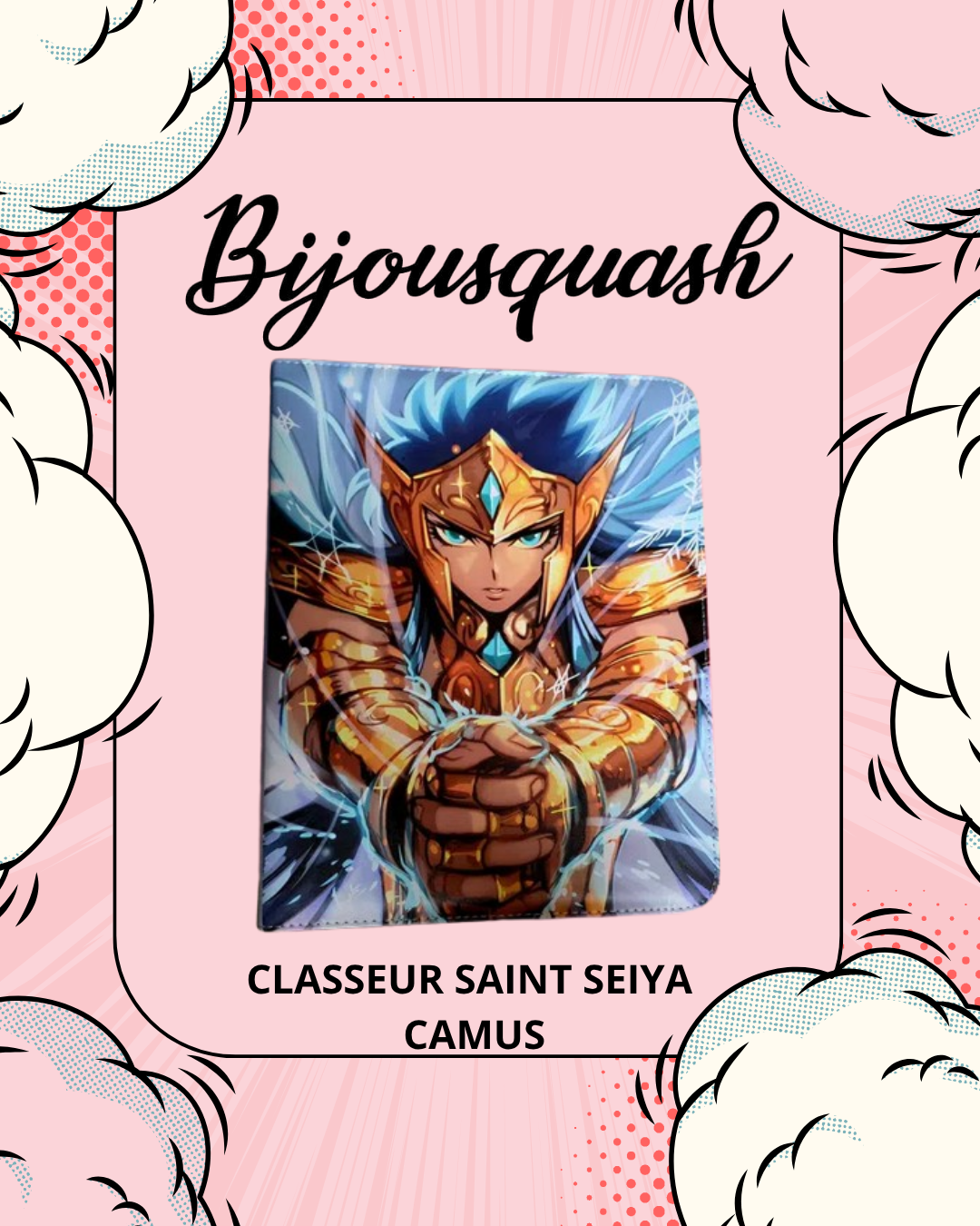 CLASSEUR SAINT SEIYA CAMUS