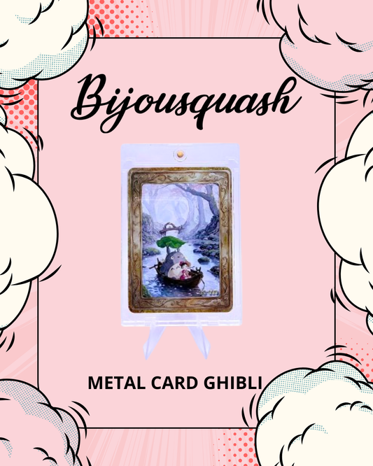 1 METAL CARD GHIBLI