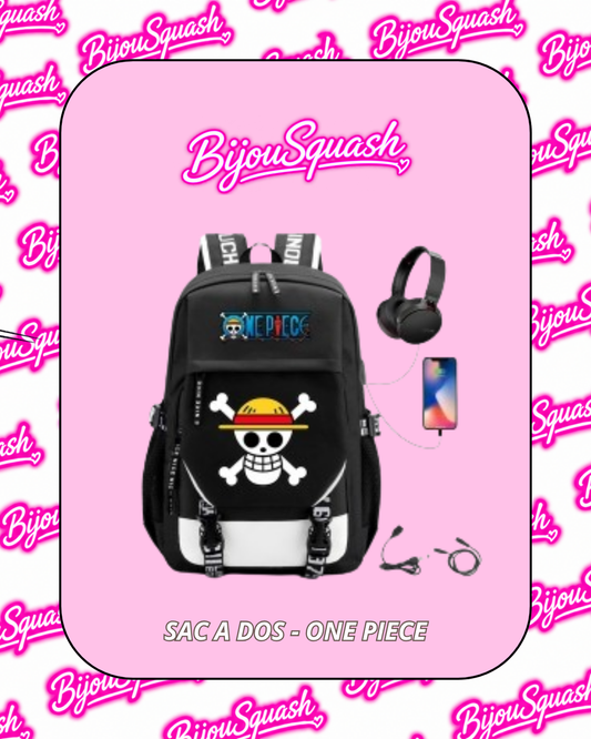 Sac à Dos One Piece  – Avec Port USB