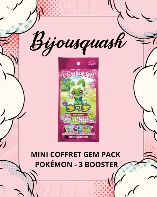 Mini Coffret Gem Pack – 3 Boosters + Badge 🇨🇳✨