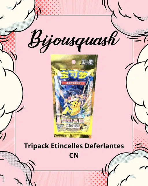 Tripack Pokémon CSV9C – Stellar Crystal/Etincelles Déferlantes